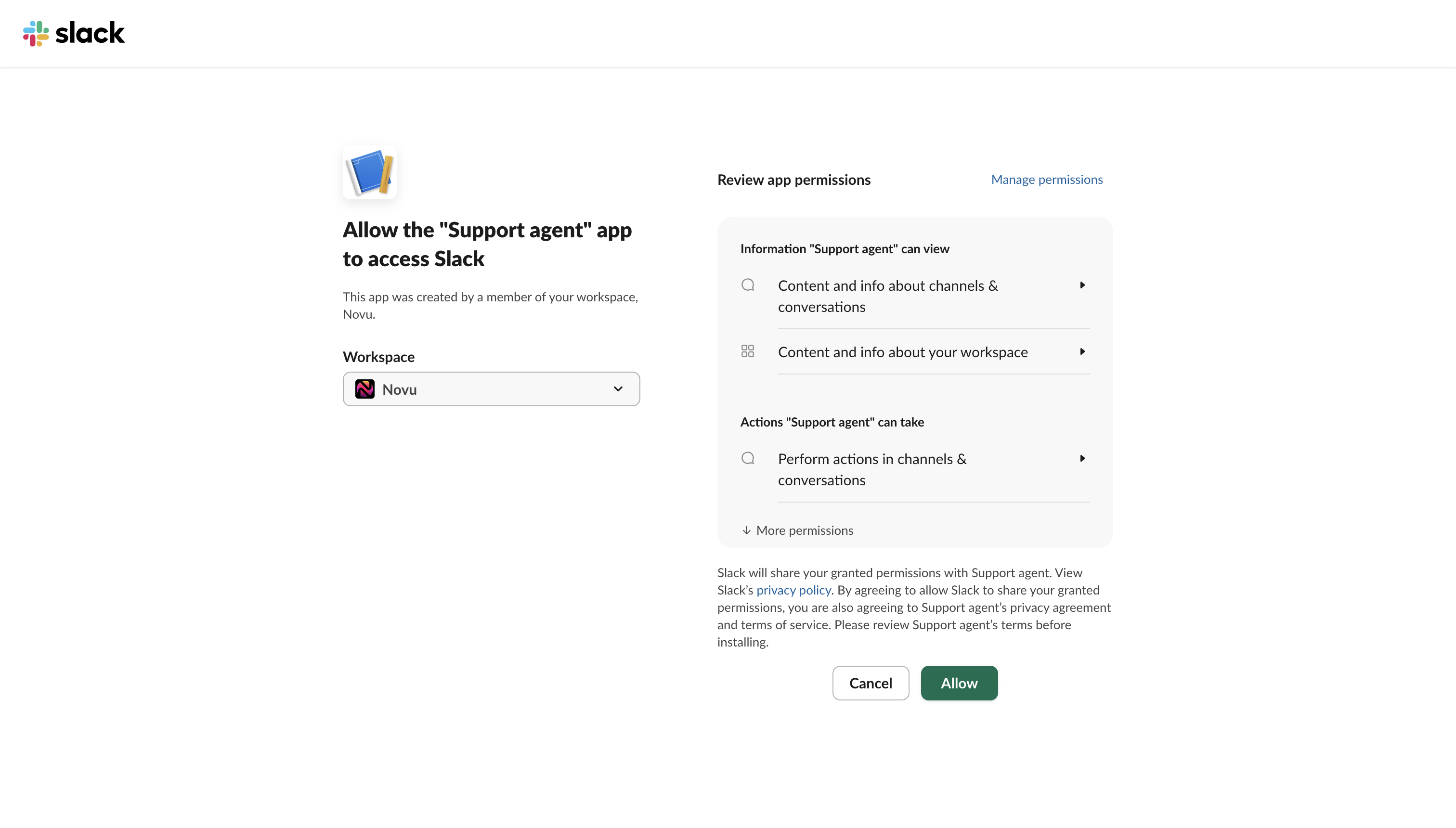 Select provider